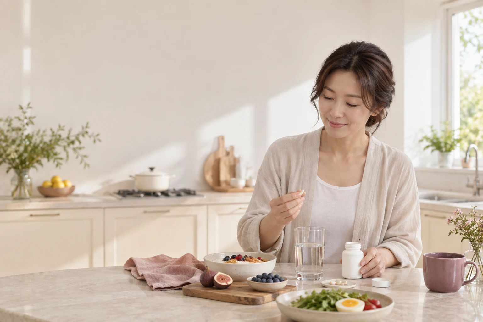 낙산균 효능 식사 습관 설명 이미지